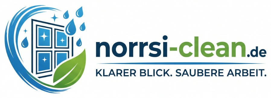 norrsi-clean.de Logo - Klarer Blick. Saubere Arbeit.